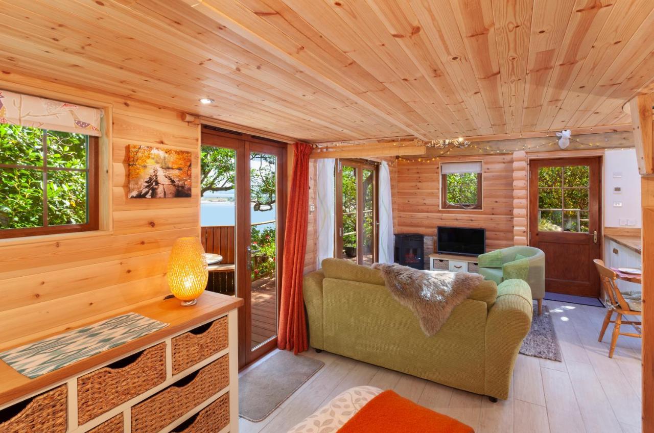 Porthole Log Cabin Minehead Exteriér fotografie